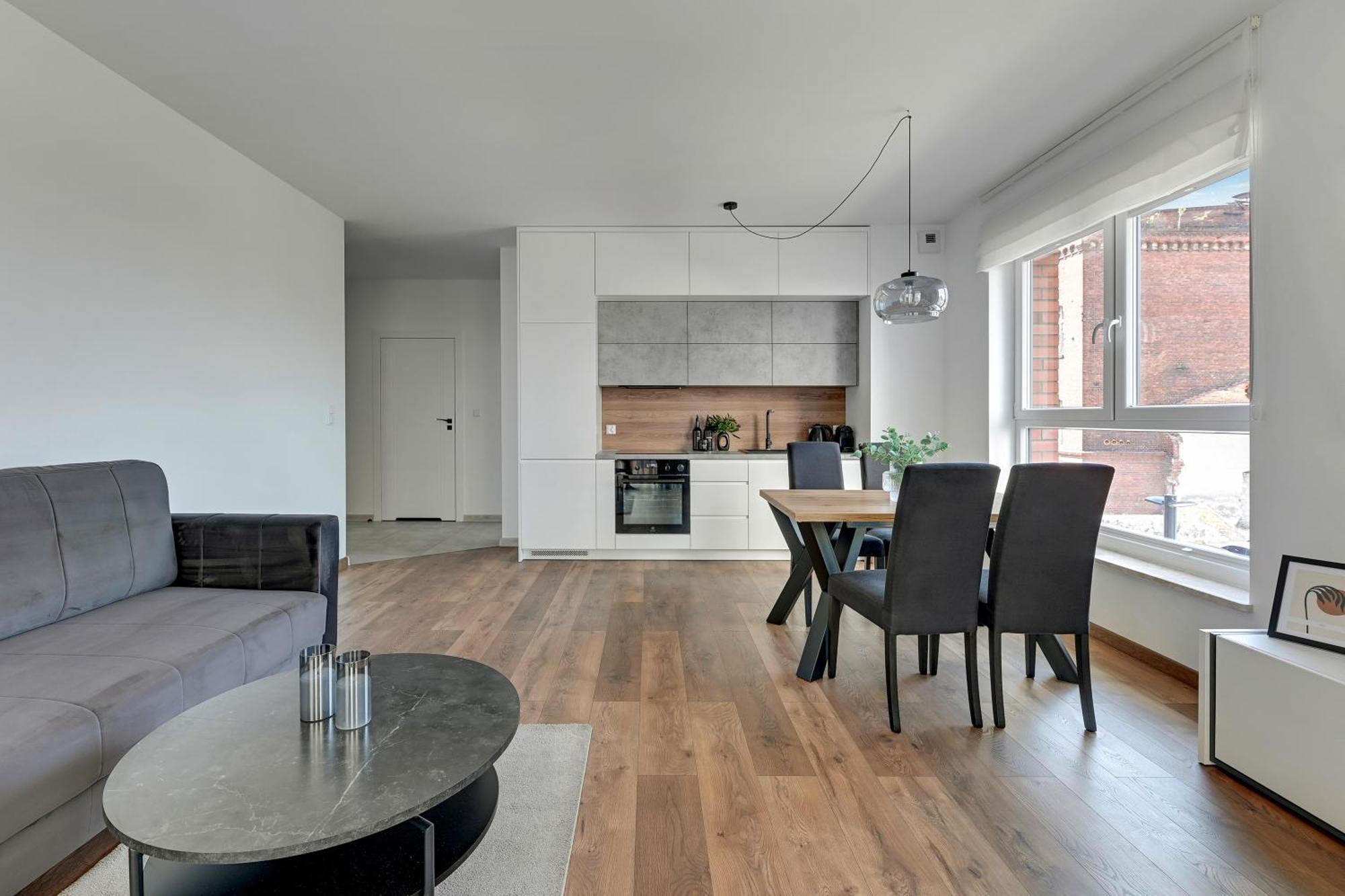 Bastion Walowa City Center & Parking By Downtown Apartments Гданск Стая снимка